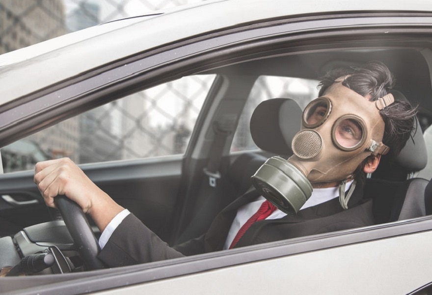 climat et pollution voiture