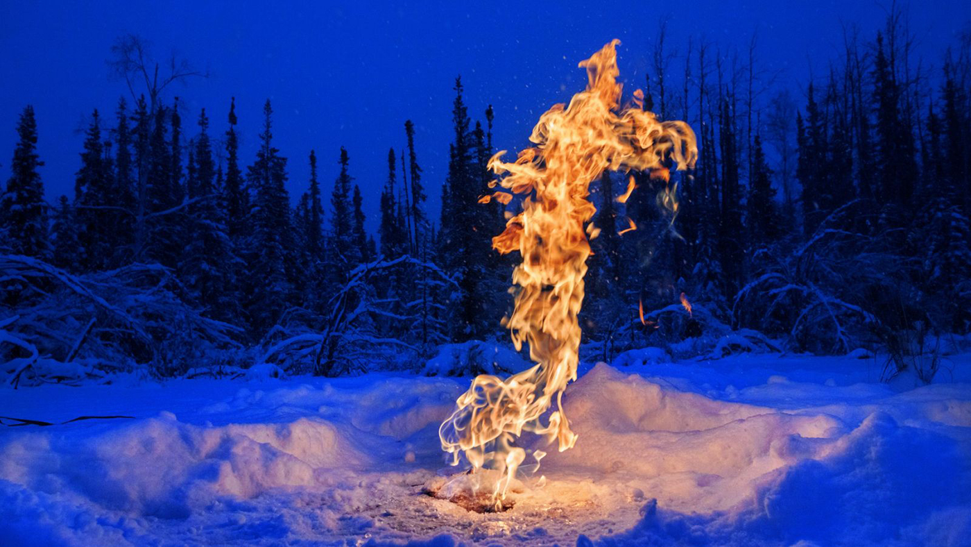 Un monstre de méthane, tapi sous l'Arctique, menace de se libérer dans l’atmosphère.