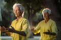 Seniors in shape: meditation and health education on the program!