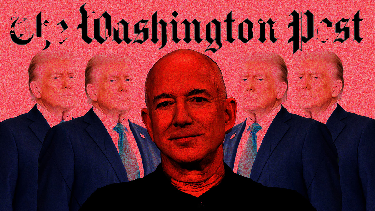 Le Washington Post muselé par Jeff Bezos : la presse américaine aux ordres de Trump et de ses oligarques